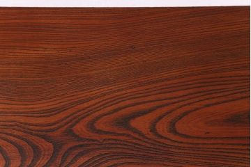 アンティーク雑貨　昭和中期　漆塗り　くっきりとした木目のケヤキ材を使った鉄脚スツール(ベンチ、板座チェア、飾り台)