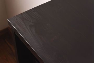 ラフジュ工房オリジナル　古い建具を利用したリメイク戸棚(収納棚、サイドボード)(2)