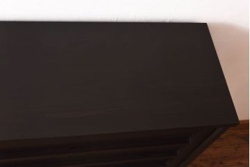ラフジュ工房オリジナル　古い建具を利用したリメイク戸棚(収納棚、サイドボード)(1)