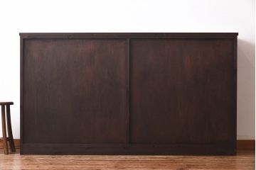 ラフジュ工房オリジナル　古い建具を利用したリメイク戸棚(収納棚、サイドボード)(1)