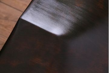 中古　松本民芸家具　クラシカルな安川式スピンドルチェア(ダイニングチェア、椅子)(定価約9万7千円)