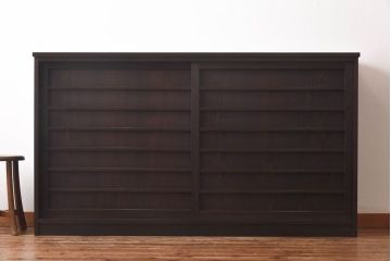 ラフジュ工房オリジナル　古い建具を利用したリメイク戸棚(収納棚、サイドボード)(3)