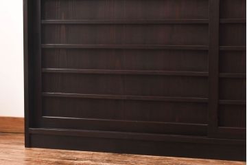 ラフジュ工房オリジナル　古い建具を利用したリメイク戸棚(収納棚、サイドボード)(3)