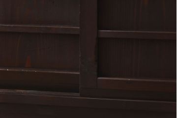 ラフジュ工房オリジナル　古い建具を利用したリメイク戸棚(収納棚、サイドボード)(3)