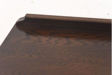 中古　神戸洋家具 永田良介商店　開き戸付きデスク(両袖机、在宅ワーク、在宅用ワークデスク)
