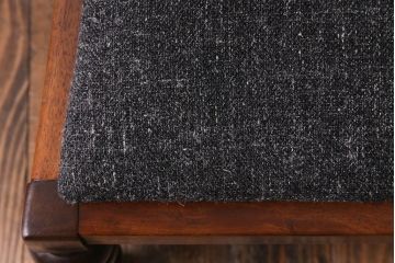 アンティーク家具　イギリスアンティーク　ウォールナット材 リボンのような背もたれがエレガントなチェア(ダイニングチェア、ワークチェア、椅子)(2)