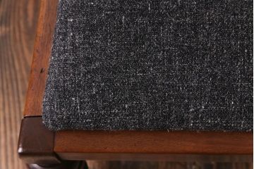 アンティーク家具　イギリスアンティーク　ウォールナット材 リボンのような背もたれがエレガントなチェア(ダイニングチェア、ワークチェア、椅子)(3)