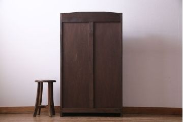 ヴィンテージ家具　ビンテージ　伝統工芸軽井沢彫り　精巧な彫りが見事なライティングビューロー(簿記机、在宅ワーク、在宅用デスク)