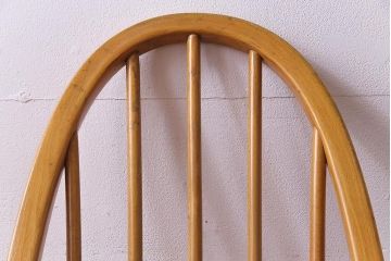 ヴィンテージ家具　イギリスビンテージ　ERCOL(アーコール)　ナチュラルテイストにおすすめなクェーカーチェア(ダイニングチェア)(1)