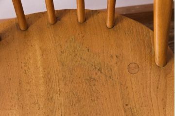 ヴィンテージ家具　イギリスビンテージ　ERCOL(アーコール)　ナチュラルテイストにおすすめなクェーカーチェア(ダイニングチェア)(1)