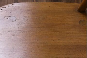 ヴィンテージ家具　イギリスビンテージ　ERCOL(アーコール)　ナチュラルテイストにおすすめなクェーカーチェア(ダイニングチェア)(2)