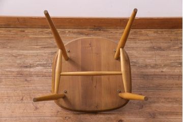 ヴィンテージ家具　イギリスビンテージ　ERCOL(アーコール)　ナチュラルテイストにおすすめなクェーカーチェア(ダイニングチェア)(2)