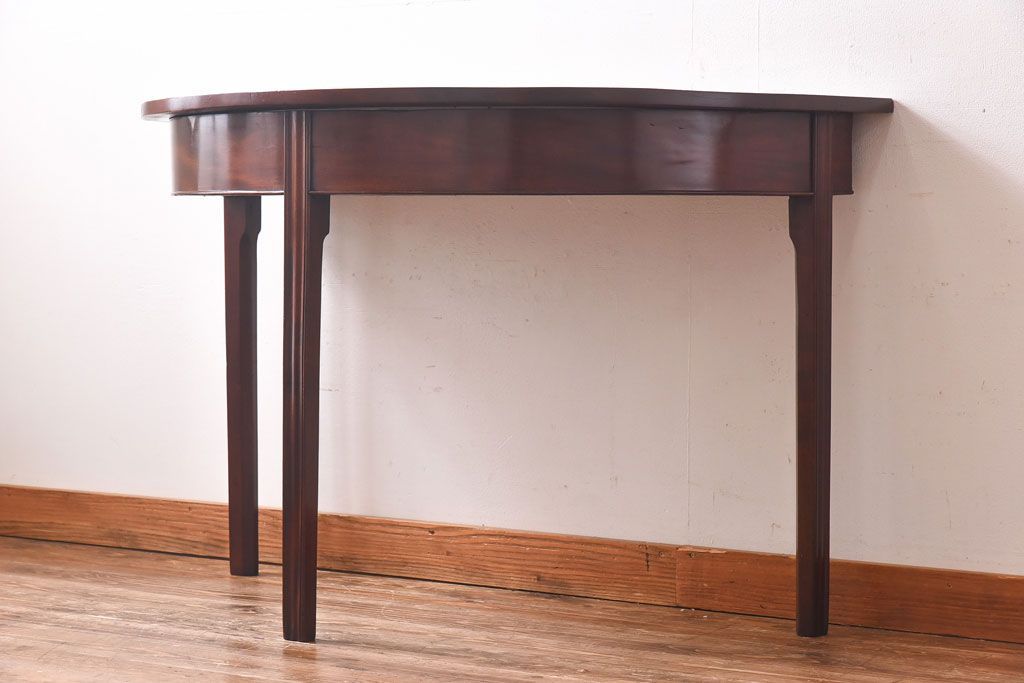 アンティーク木製 半円形 サイドテーブル 半円 コンソール テーブル」の人気商品一覧 | 安い商品を通販