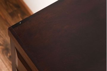 中古　松本民芸家具　D型整理タンス(箪笥、チェスト)(定価約28万円)(3)