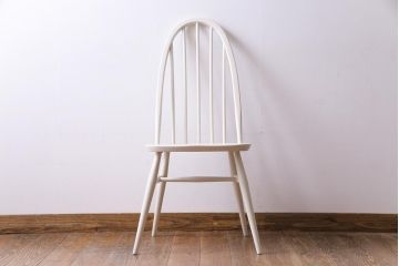 ヴィンテージ家具　イギリスビンテージ　ERCOL(アーコール)　リペイントクェーカーチェア(ダイニングチェア)