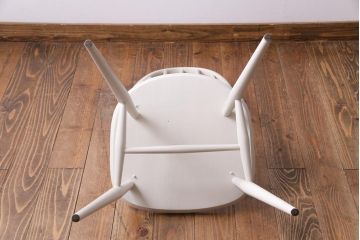 ヴィンテージ家具　イギリスビンテージ　ERCOL(アーコール)　リペイントクェーカーチェア(ダイニングチェア)