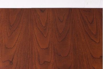 ビンテージ家具　北欧ヴィンテージ　チーク材　木目の美しさが活きるシンプルなデザインのゲートレッグテーブル(バタフライテーブル、エクステンションテーブル)