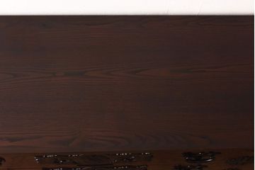 リメイク　中古美品・岩谷堂箪笥　牡丹紋様金具が豪華な箪笥サイドボード(サイドチェスト、衣装箪笥)