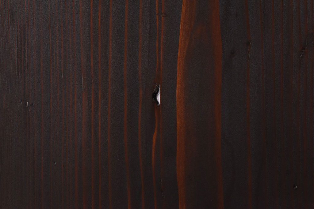 大正ロマン　色ガラスがアクセントのガラス帯戸(板戸、引き戸、建具)2枚セット