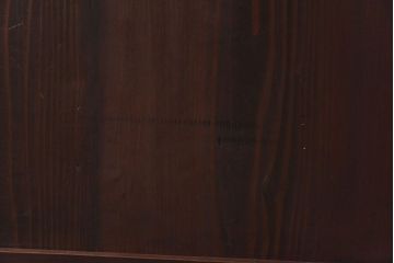 大正ロマン　色ガラスがアクセントのガラス帯戸(板戸、引き戸、建具)2枚セット