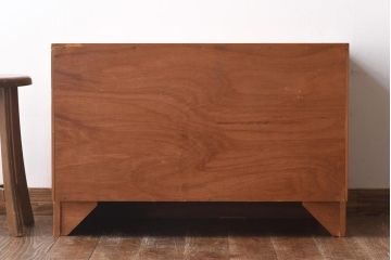 ヴィンテージ家具　北欧ビンテージ　G-PLAN　温かな雰囲気づくりに活躍するチーク材のチェスト(ローチェスト、引き出し)