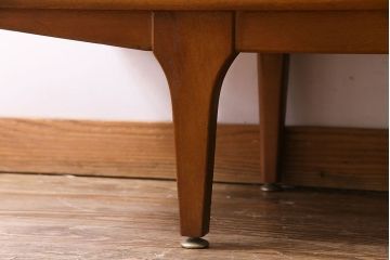 ビンテージ家具　北欧ヴィンテージ　チーク材　リキュールキャビネット付きのサイドボード(ダイニングボード、リビングボード、収納棚)