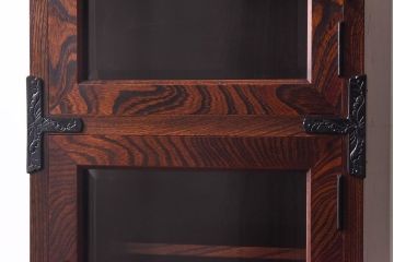 中古　岩谷堂箪笥　No.114　スリムで便利な多目棚(収納棚、キャビネット)(定価約30万円)