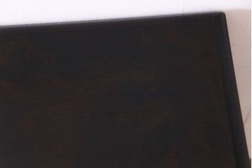 中古美品　松本民芸家具　デザインが印象的なD型サイドボード(収納棚)(定価43万円)