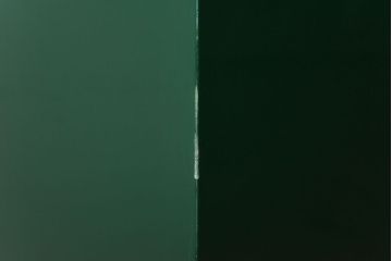 中古　二本松箪笥　田中家具　個性的でモダンな両開き戸付きチェスト(箪笥、引き出し)