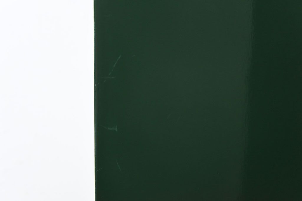 中古　二本松箪笥　田中家具　個性的でモダンな両開き戸付きチェスト(箪笥、引き出し)