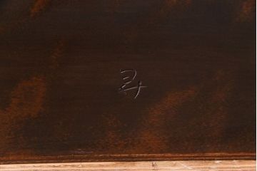 中古美品　松本民芸家具　上品な和の雰囲気漂う食器戸棚(食器棚、収納棚、キャビネット)