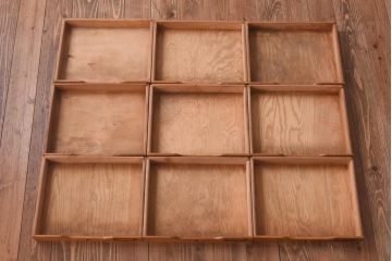 アンティーク家具　イギリスアンティーク　希少品　珍しい蛇腹シャッターが付いたレコードチェスト(収納棚、書類ケース、キャビネット、ミュージックキャビネット)