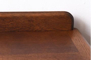 アンティーク家具　イギリスアンティーク　希少品　珍しい蛇腹シャッターが付いたレコードチェスト(収納棚、書類ケース、キャビネット、ミュージックキャビネット)