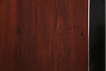 和製アンティーク　漆塗り　燻された風合いが味わい深い帯戸(板戸)4枚セット