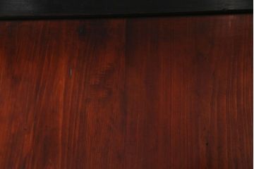 和製アンティーク　漆塗り　燻された風合いが味わい深い帯戸(板戸)4枚セット