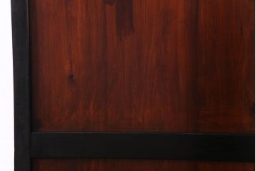 和製アンティーク　漆塗り　燻された風合いが味わい深い帯戸(板戸)