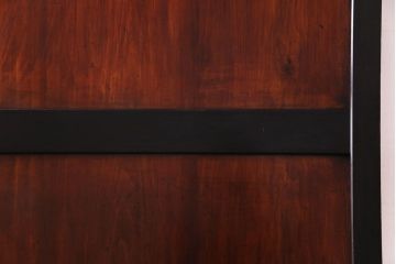 和製アンティーク　漆塗り　燻された風合いが味わい深い帯戸(板戸)