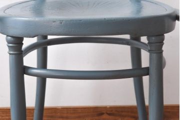 アンティーク家具　イギリスアンティーク　シャビーシックなベントウッドチェア(ダイニングチェア、椅子)