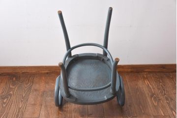 アンティーク家具　イギリスアンティーク　シャビーシックなベントウッドチェア(ダイニングチェア、椅子)