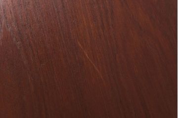 ビンテージ家具　北欧ヴィンテージ　チーク材　細身のデザインが空間になじむワークデスク(机、在宅ワーク、在宅用片袖机)
