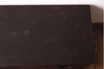 【O様ご成約済】和製アンティーク　総桐材　丸金具付き!古い木の質感が渋い時代箪笥ローボード(衣装箪笥、リビングボード、桐箪笥、桐たんす)