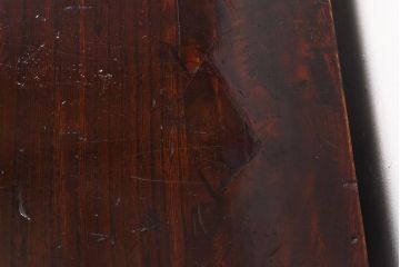 アンティーク家具　和製アンティーク　総桐材　松竹梅・鳥図　職人の技が生きる上手物の庄内小箪笥(小引き出し、引き出し、桐箪笥、桐たんす)