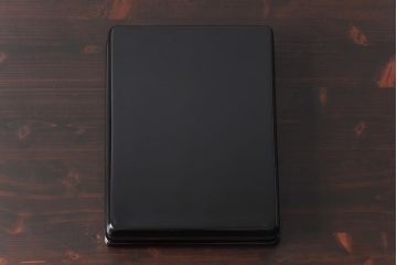 アンティーク雑貨　一清作　秋草文　螺鈿　金蒔絵梨地木製文箱(硯箱)