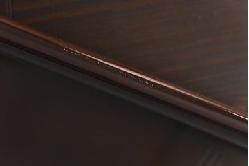 アンティーク雑貨　和製アンティーク　鯉の図　和の雰囲気漂う漆塗りのお膳(お盆、トレー)2枚セット