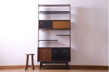 ヴィンテージ家具　G-PLAN　北欧ビンテージ　BBシリーズ　ルームディバイダー(間仕切り・収納棚・飾り棚)(1)