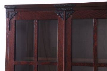 中古　岩谷堂箪笥　TH-C001　貫録のある佇まいの書棚(キャビネット、本箱)(定価約54万円)