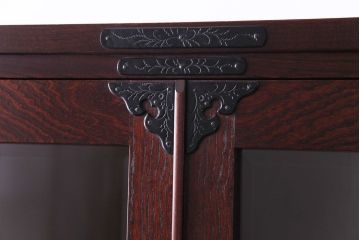 中古　岩谷堂箪笥　TH-C001　貫録のある佇まいの書棚(キャビネット、本箱)(定価約54万円)