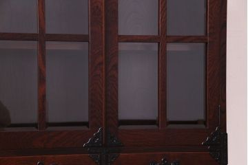 中古　岩谷堂箪笥　TH-C001　貫録のある佇まいの書棚(キャビネット、本箱)(定価約54万円)