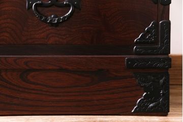 中古　岩谷堂箪笥　TH-C001　貫録のある佇まいの書棚(キャビネット、本箱)(定価約54万円)