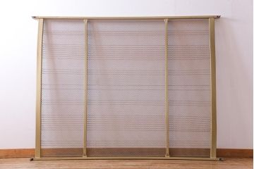 アンティーク家具　フランスアンティーク　真鍮メッキ　高級感溢れるベッドフレーム